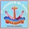 St. Anthony's Senior Secondary School, Hauz Khas Market, Delhi School Logo