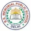 B S Memorial Public School, Mayur Vihar Phase 3, Delhi School Logo