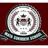 Mata Sukhdevi Public School, Nangal Poona, Delhi School Logo