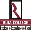 Ramnivas Ruia Junior College, Matunga East, Mumbai School Logo