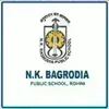 N. K. Bagrodia Public School, Rohini, Delhi School Logo