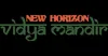 New Horizon Vidya Mandir, Bellandur, Bangalore School Logo