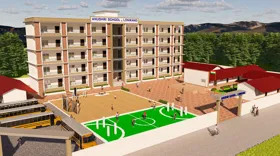 Anushri English School & Jr College, Lonikand, Pune School Building