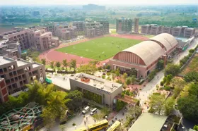 The Gaudium School, Hyderabad, Telangana Boarding School Building