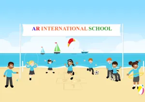 AR International School Building Image