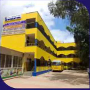 New Excellent English Primary And High School Building Image
