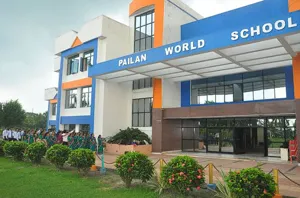 Pailan World School Building Image