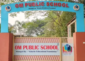 Om Public School Building Image