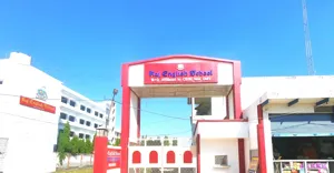 Raj English School Building Image