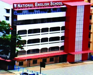 National English School Building Image