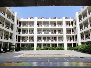 Modern Delhi Public School Building Image