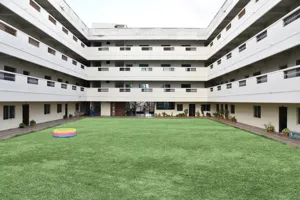 Indian High School Building Image