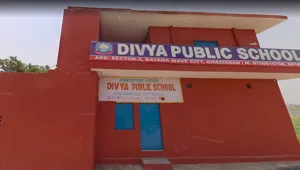 Divya Public High School Building Image