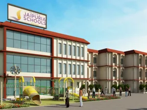 Seth M R Jaipuria School Building Image