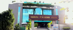 Sadhana PU And Degree College Building Image