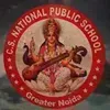 C S National Public School Logo