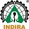 Indira National School Logo